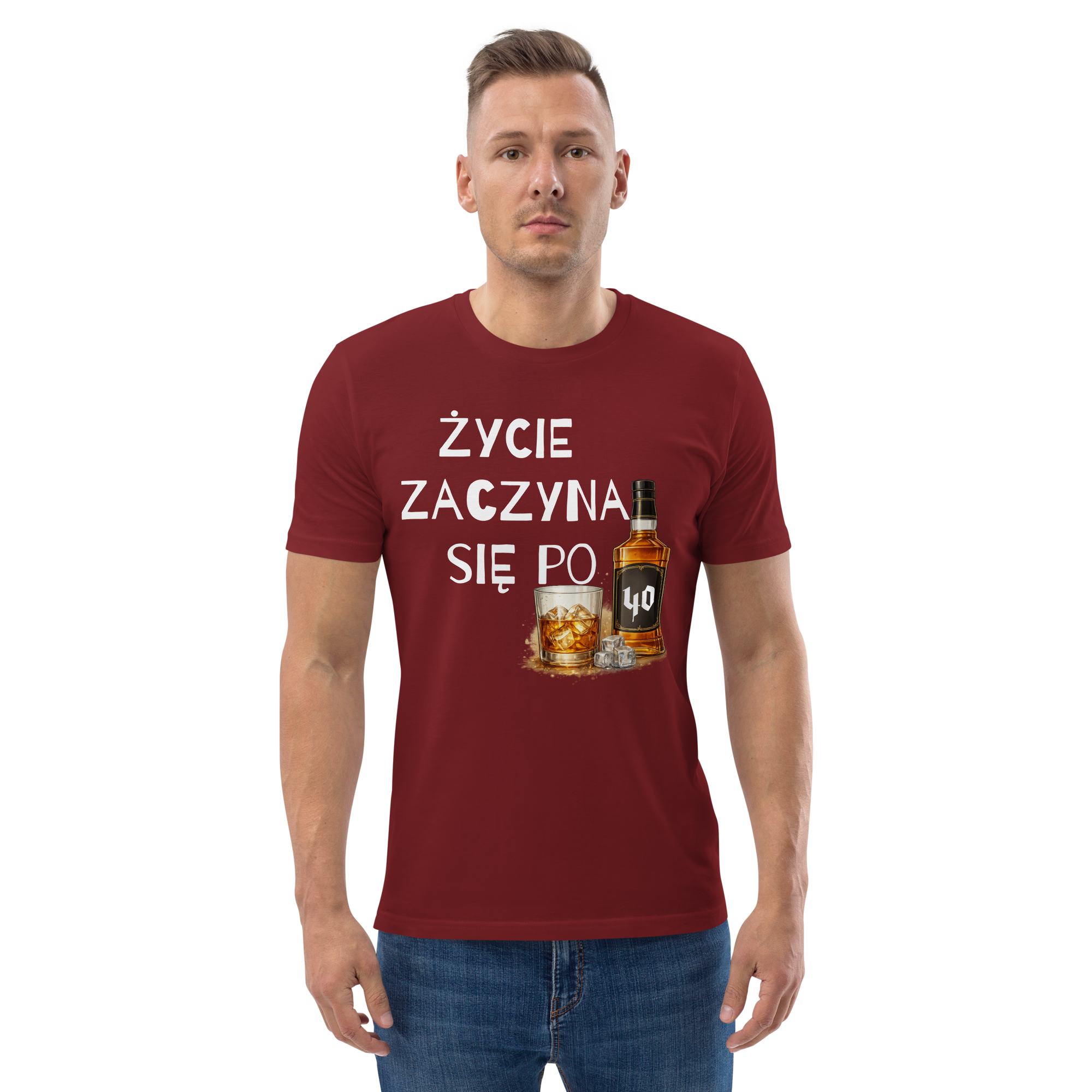 T-shirt na 40 Whisky
